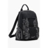 SAC À DOS NOIR POUR FEMME DESIGUAL