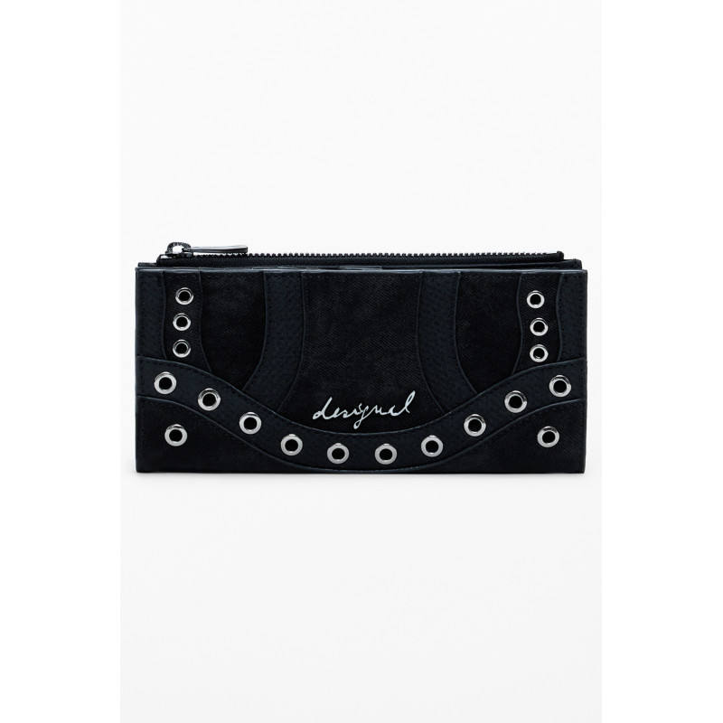 DESIGUAL WOMEN'S BLACK WALLET