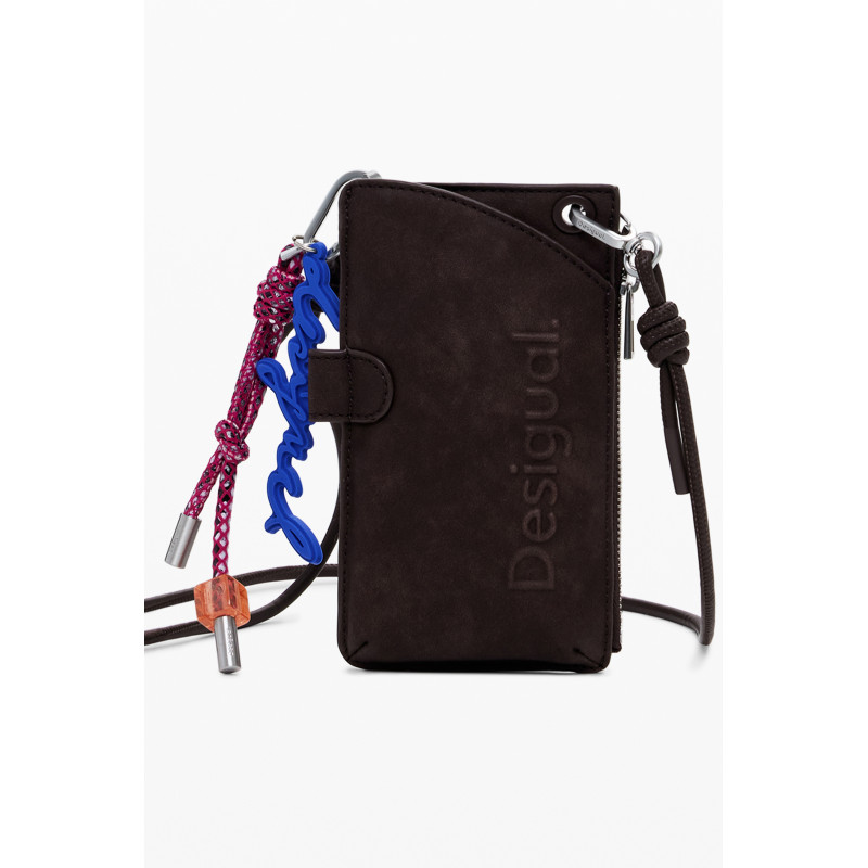 PORTEFEUILLE MARRON POUR FEMME DESIGUAL