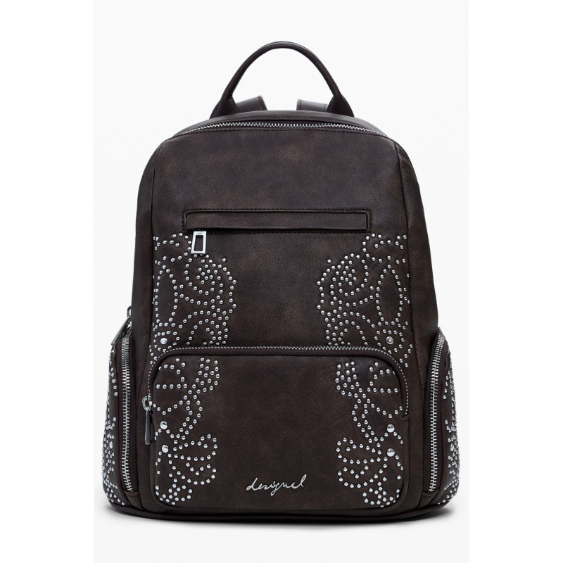 SAC À DOS MARRON POUR FEMME DESIGUAL