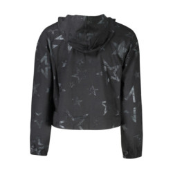 T-shirt à manches longues Converse pour fille, noir