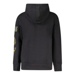 JORDAN MEN'S BLACK ZIP-UP SWEATSHIRT