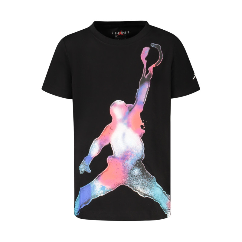 JORDAN SHORT-SLEEVED T-SHIRT FOR KIDS, BLACK