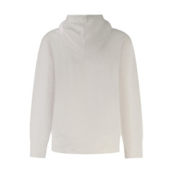 JORDAN MEN'S WHITE ZIP-UP SWEATSHIRT