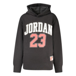 JORDAN MEN'S BLACK ZIP-UP SWEATSHIRT