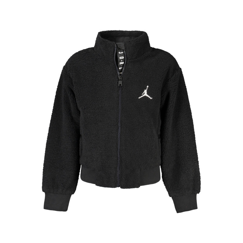Sweat-shirt zippé noir Jordan pour femme