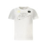 T-SHIRT À MANCHES COURTES NIKE POUR ENFANT, BLANC