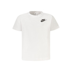 T-SHIRT À MANCHES COURTES NIKE POUR ENFANT, BLANC