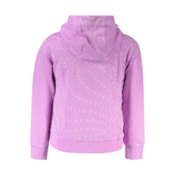 NIKE ZIPPED SWEATSHIRT FOR GIRLS IN PURPLE