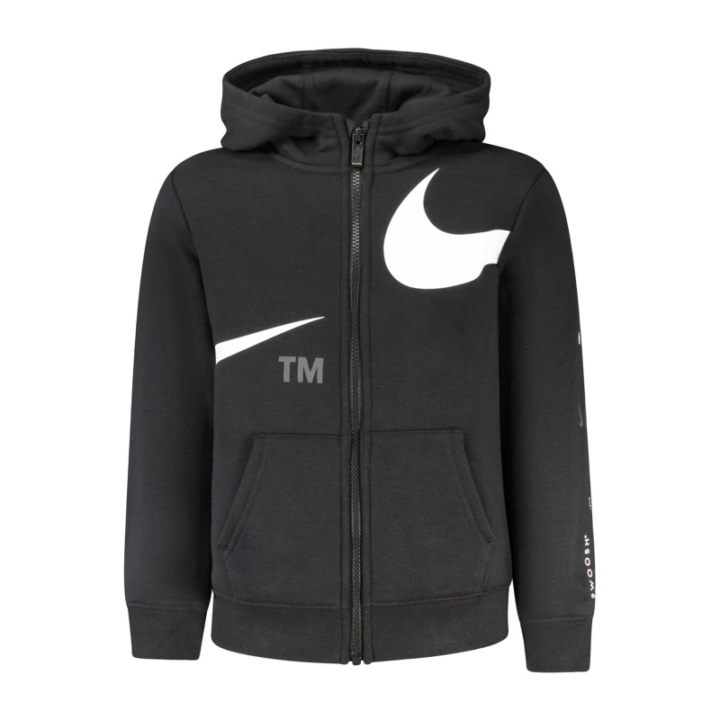 SWEAT-SHIRT ZIPPÉ NOIR NIKE POUR ENFANT