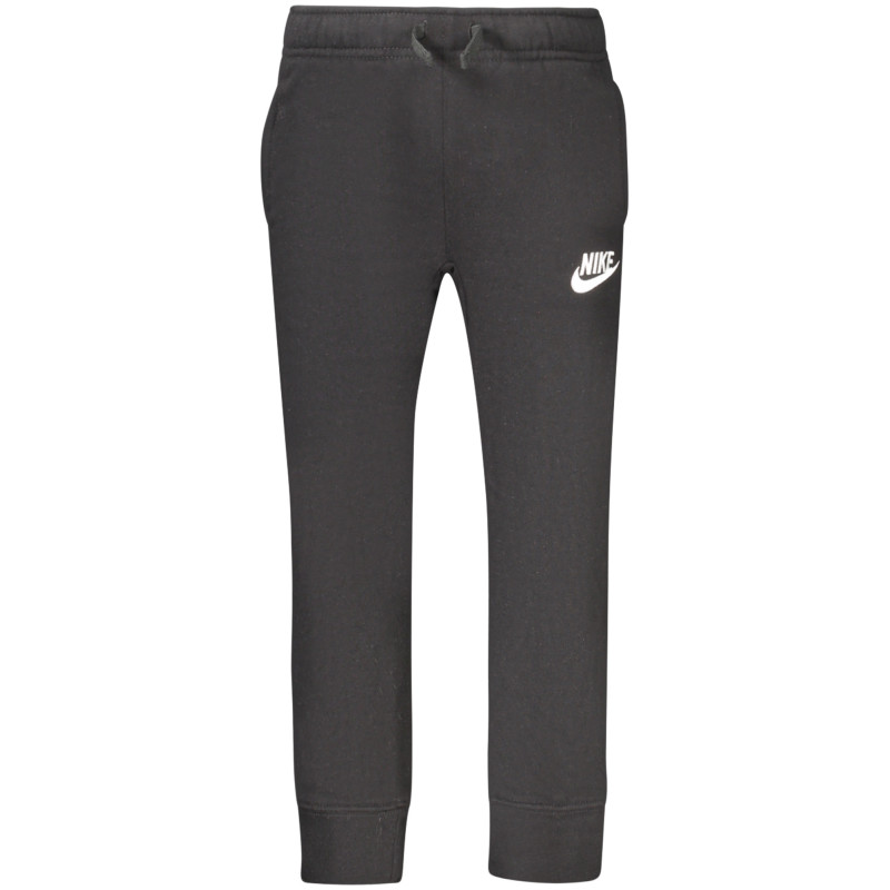 NIKE KIDS' BLACK LONG TRACK PANTS