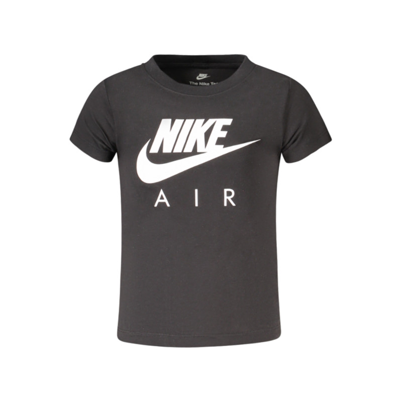 NIKE SHORT-SLEEVED T-SHIRT FOR GIRLS, BLACK