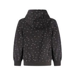 NIKE KIDS' BLACK ZIP-UP SWEATSHIRT