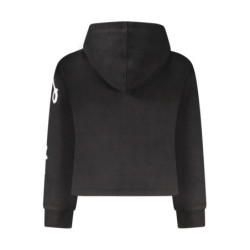 Converse Girls' Zip-Up Hoodie, Black