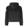 Sweat à capuche zippé Converse pour fille, noir