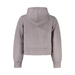 Sweat à capuche zippé Converse pour fille, gris