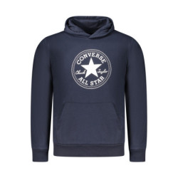 Sweat-shirt zippé bleu Converse pour enfant