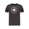 T-shirt à manches courtes Converse pour enfant, noir