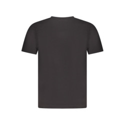 T-shirt à manches courtes Converse pour enfant, noir