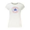 Converse Girls' Short-Sleeved T-SHIRT, White