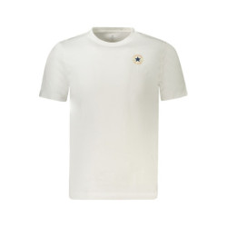 T-shirt à manches courtes Converse pour enfant, blanc