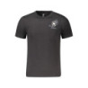 T-shirt à manches courtes Converse pour enfant, noir