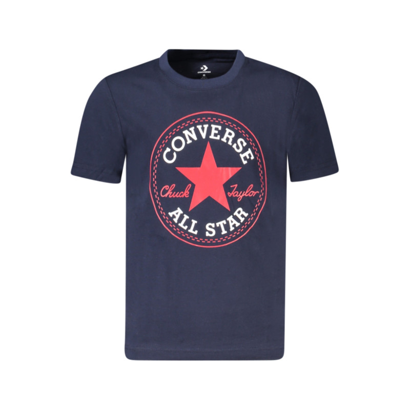 T-SHIRT À MANCHES COURTES CONVERSE POUR ENFANT, BLEU