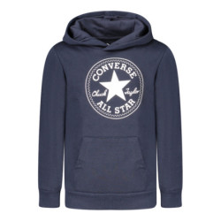 CONVERSE CHILDREN'S BLUE ZIP-UP SWEATSHIRT