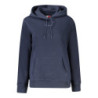 TOMMY HILFIGER WOMEN'S BLUE ZIP-UP SWEATSHIRT