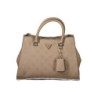 GUESS JEANS WOMEN'S BROWN BAG