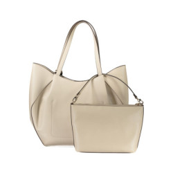 GUESS JEANS WOMEN'S BEIGE BAG