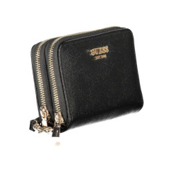 GUESS JEANS WOMEN'S BLACK WALLET