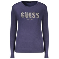 GUESS JEANS WOMEN'S BLUE SWEATER