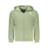 CONVERSE CHILDREN'S GREEN ZIP-UP SWEATSHIRT