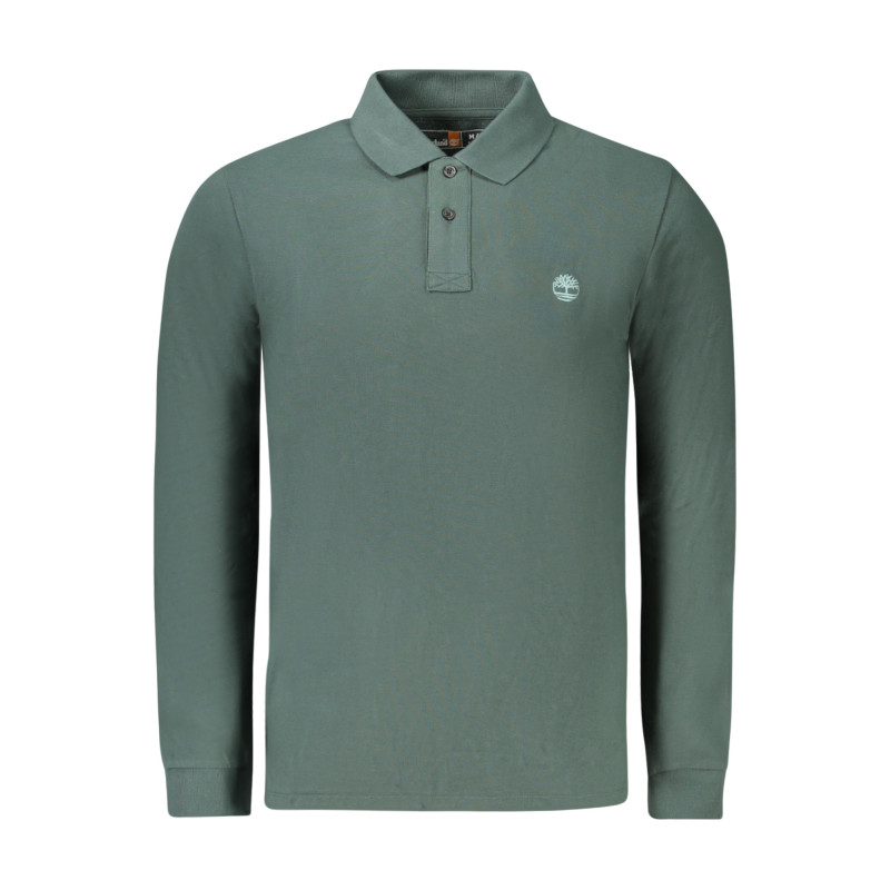 Polo à manches longues Timberland pour homme, vert
