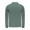 TIMBERLAND MEN'S LONG-SLEEVE POLO SHIRT, GREEN
