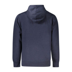 TIMBERLAND MEN'S BLUE ZIP-UP SWEATSHIRT