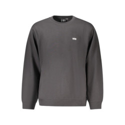 VANS MEN'S BLACK ZIP-UP SWEATSHIRT