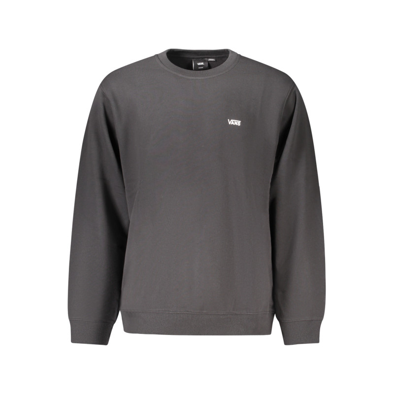 VANS MEN'S BLACK ZIP-UP SWEATSHIRT