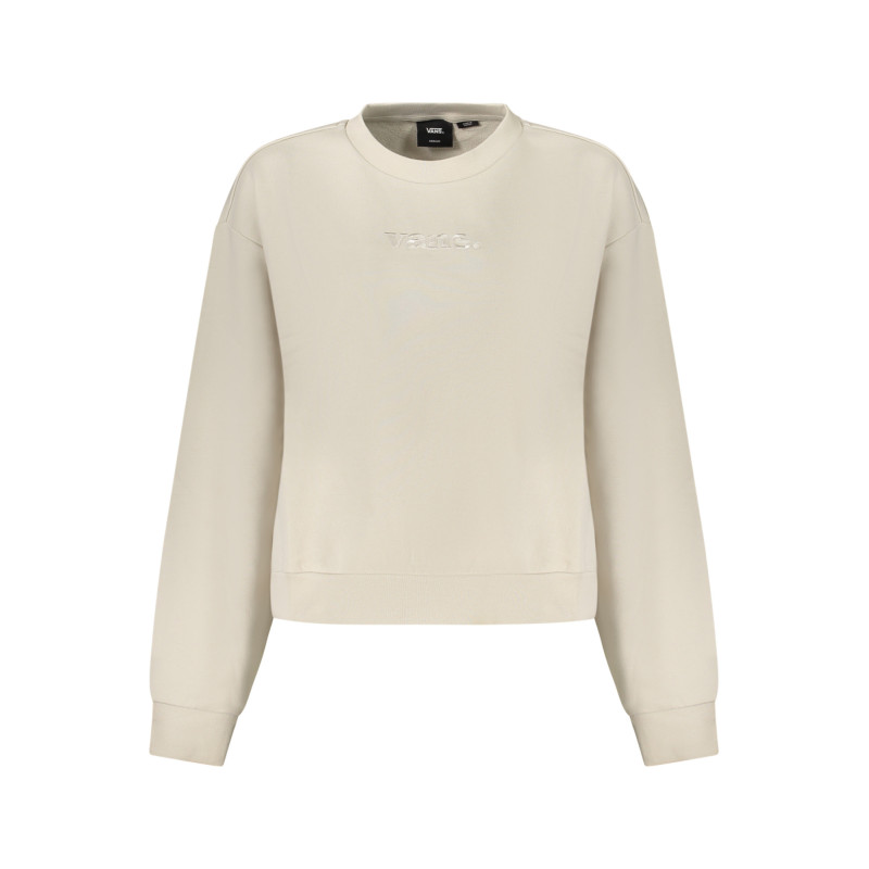 VANS WOMEN'S ZIP-UP SWEATSHIRT IN BEIGE