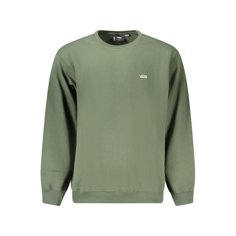 VANS MEN'S ZIP-UP SWEATSHIRT GREEN