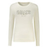 GUESS JEANS WOMEN'S WHITE SWEATER