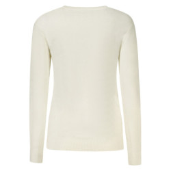 GUESS JEANS WOMEN'S WHITE SWEATER