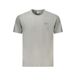 PEPE JEANS MEN'S SHORT-SLEEVED T-SHIRT, GREY