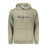 PEPE JEANS MEN'S ZIP-UP SWEATSHIRT, GREEN