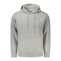 Sweat-shirt zippé gris pour homme PEPE JEANS