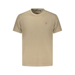 T-SHIRT À MANCHES COURTES POUR HOMME NAPAPIJRI, MARRON