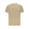 T-SHIRT À MANCHES COURTES POUR HOMME NAPAPIJRI, MARRON