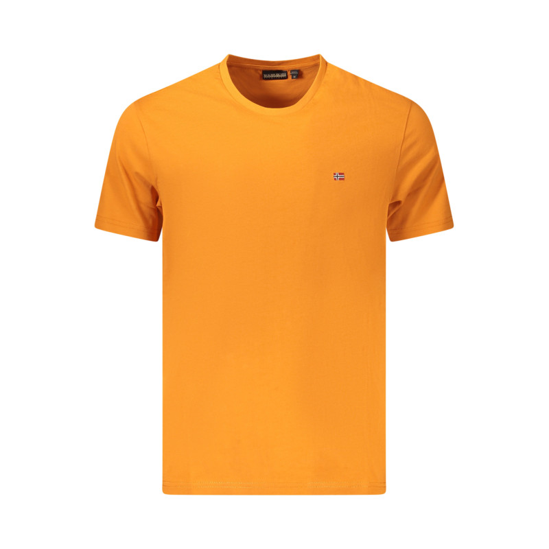 NAPAPIJRI MEN'S SHORT-SLEEVE T-SHIRT ORANGE