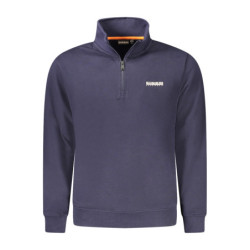 NAPAPIJRI SWEAT-SHIRT ZIPPÉ POUR HOMMES, BLEU